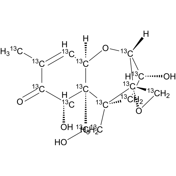 Deoxynivalenol-13C15 (Deoxynivalenol-13C15) 911392-36-4